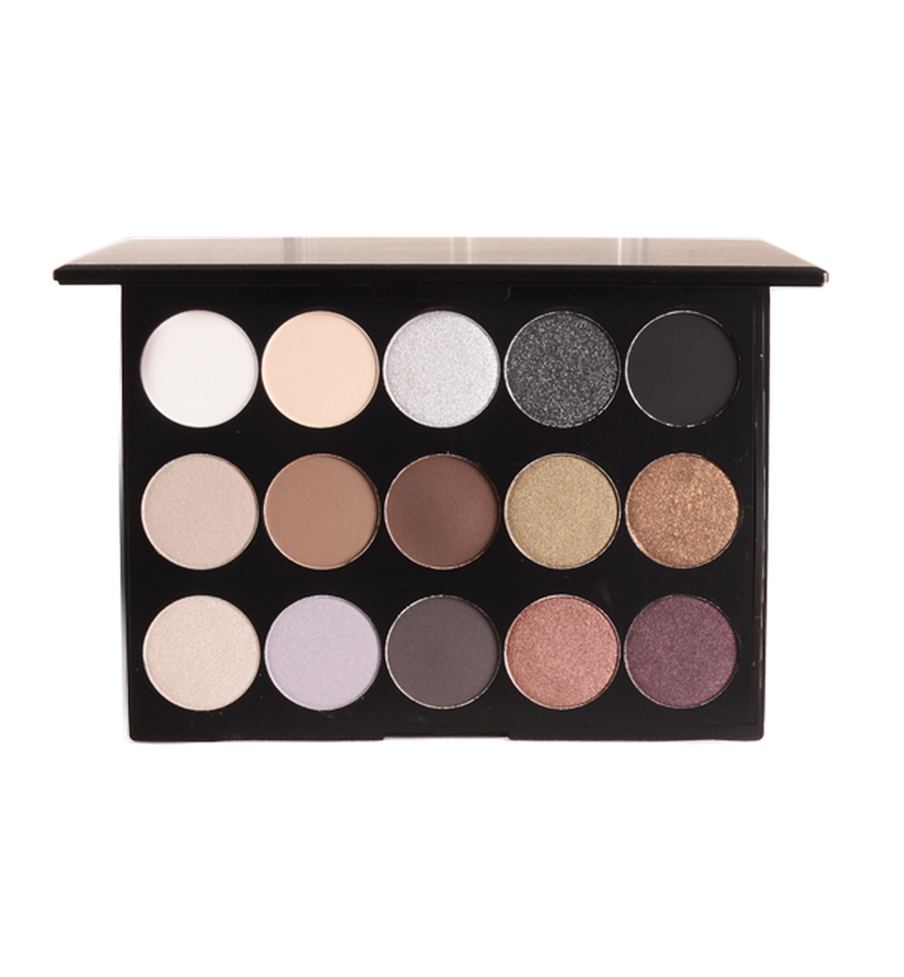 15 Shade Eyeshadow Palette - Smoky